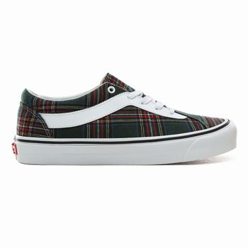 Damske Tenisky Vans Plaid Bold NI Zelene/Biele VA97GKIBZ